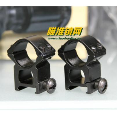 20mm皮轨双钉夹具 中心管径25.4mm