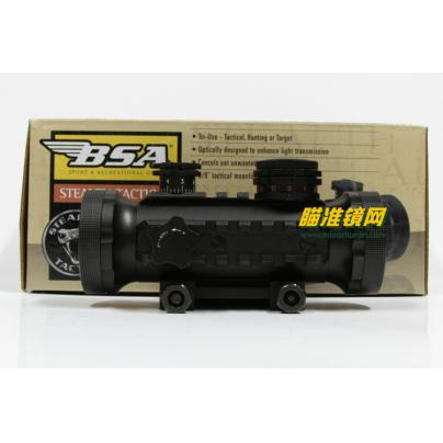 短瞄铁盒原装正品BSA RD30内红点瞄准镜 战术三面鱼骨定靶器