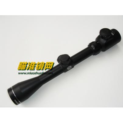 savage顶级抗震3-9×40E红光玻璃分化瞄准器
