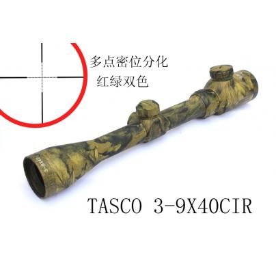 TASCO枫叶迷彩3-9X40CIR变倍瞄准镜红绿光