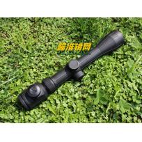 3-9X40红绿照明带归零复位Mil-Dot测距包胶瞄准镜