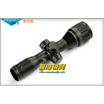 SNIPER狙击手 4X32AO大视野 精短调焦22CM瞄准器
