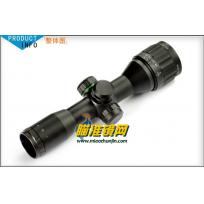 SNIPER狙击手 4X32AO大视野 精短调焦22CM瞄准器