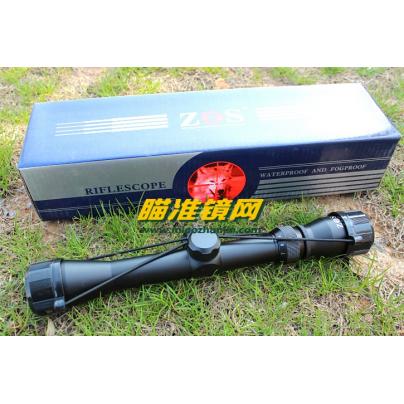 外贸款ZOS环球 3-9x32蓝膜密位分化瞄准镜