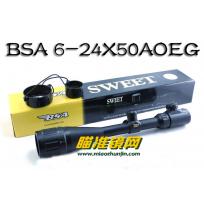 BSA 6-24X50AOEG 红绿双光瞄准镜