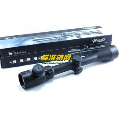 外贸瓦尔特WALTHER 3-9X40E密位点分化抗震光学瞄准镜