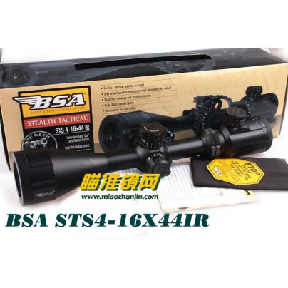 BSA 铁盒4-16*44IR大手轮侧调焦高抗震瞄准镜