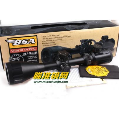 BSA STS4-16X44IR 大手轮侧调焦抗震瞄准镜