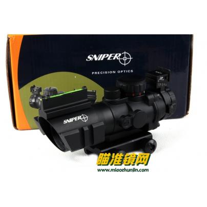 美国狙击手SNIPER LT4X32带机械瞄光学瞄准镜