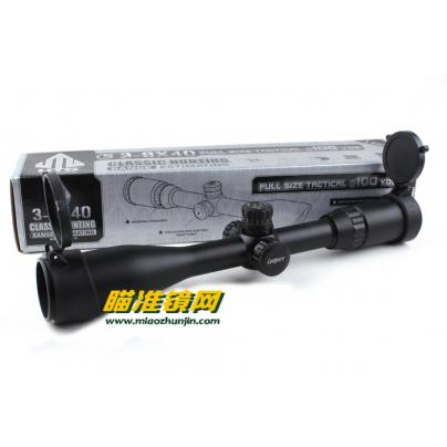 原装LEAPERS/禄普 3-9X40REG TF2斜口光学瞄准镜