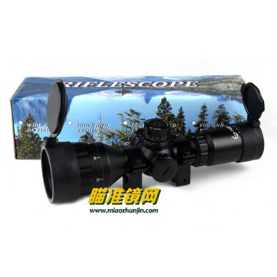 原装FUTON富通 3-9X42AOCE玻璃板分化密点短款瞄准镜