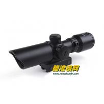 中国代工仿LEUPOLD 1.5-5X32E红绿斜口瞄准器