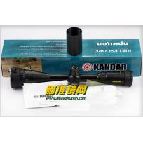 康达KANDAR 4-16X40AOE金字版新款玻璃板分化瞄准镜