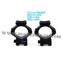 光学瞄准镜的管径25.4MM 分体低窄夹具（带导轨）