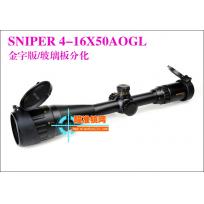 SNIPER/狙击手 4-16X50AOGL玻璃板分化金字版瞄准镜