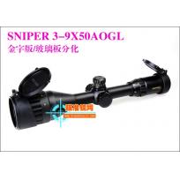 SNIPER/狙击手 3-9X50AOGL玻璃板分化金字版瞄准镜