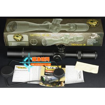 BSA TMD4-14X44 玻璃板前置分化双十字线瞄准镜