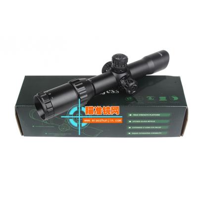 mingjess1-4x28LE斜口带灯 玻璃分化抗震瞄准镜