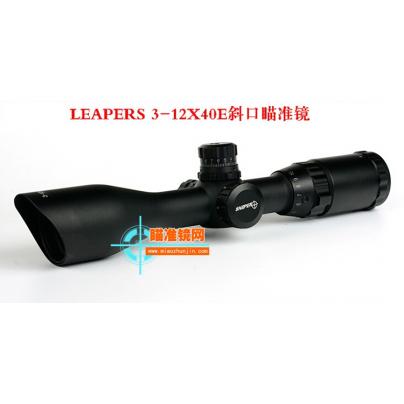禄普（LEAPERS） 3-12X40E斜口短款红绿双光光学瞄准镜