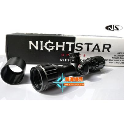 NIGHTSTAR 3-9x32AOES带锁紧9密位点分化光学瞄准镜带消光筒