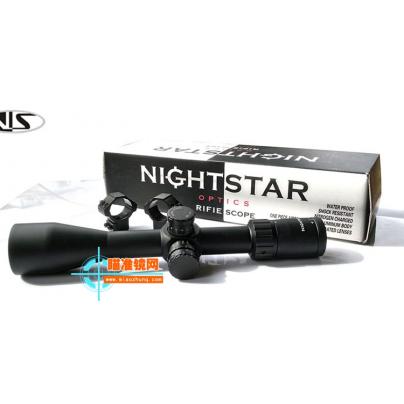 美国NIGHTSTAR 3-15x44SFIRS白光拉伸锁紧侧调焦光学瞄准镜