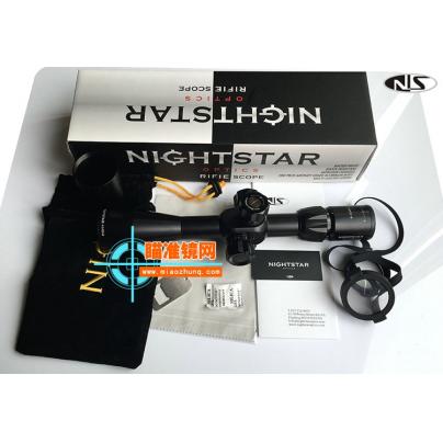美国NIGHTSTAR 4-14x44SFIRSF_前置数字分化拉伸锁紧抗震瞄准镜