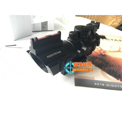 美国NIGHTSTAR 4X32红蓝绿夜视光学瞄准镜