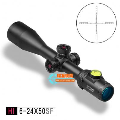 DISCOVERY 发现者HI 6-24X50SF 玻璃板霍克分化抗震瞄准镜