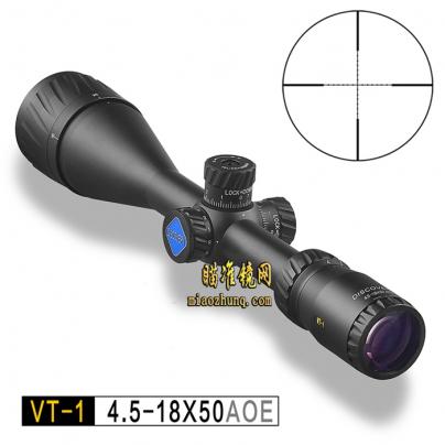DISCOVERY发现者 VT-1 4.5-18X50AOE前调焦金属丝密位点分化瞄准镜