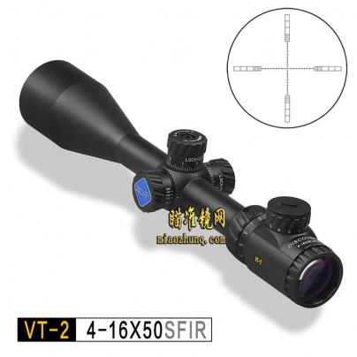 DISCOVERY发现者VT-2 4-16X50SFIR玻璃板点线分化瞄准镜