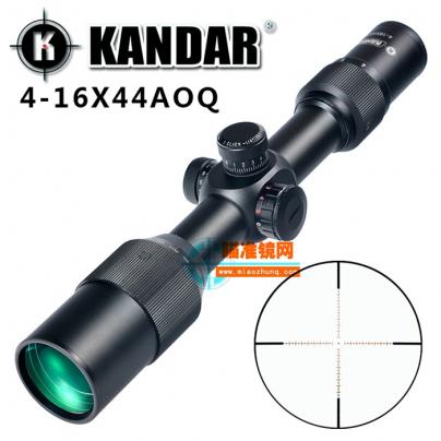 康达KANDAR 4-16X44AQ前置物镜调焦高清高抗震光学瞄准镜
