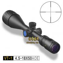 DISCOVERY发现者 VT-1 4.5-18X50AOE前调焦金属丝密位点分化瞄准镜