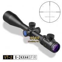 DISCOVERY发现者 VT-2 6-24X44SFIR玻璃板双座标分化瞄准镜