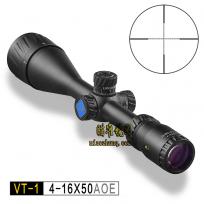 DISCOVERY发现者 VT-1 4-16X50AOE前调焦金属丝密位点分化瞄准镜