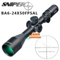 狙击手SNIPER BA6-24X50FPSAL前置双十字数字分化光学瞄准镜