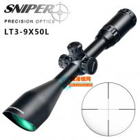 狙击手SNIPER LT3-9X50E斜口光学瞄准镜
