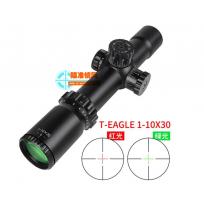 突鹰前置1-10X30带锁定红绿光照明高清晰强抗震瞄准镜