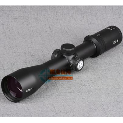 CZAR征服者4-16X44SF ZR4密位分化高清高抗震光学瞄准镜