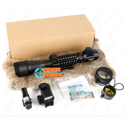 欧恒Ohhunt 4-12X50带照明的测距仪光罩全息4光罩瞄准镜