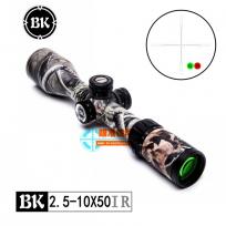 BK山猫王迷彩新款2.5-10X50IR超清速瞄经典霍克分化抗震瞄准镜