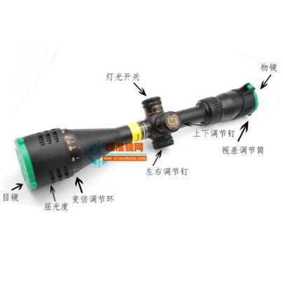 Nsirius天狼星 4-14X44AOE抗震光学瞄准镜