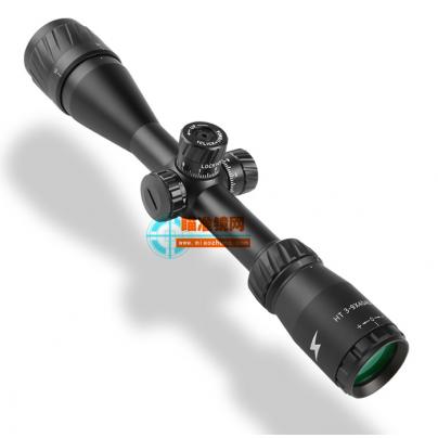 MARCH进军二代升级3-9X40带灯带红绿光照明瞄准镜