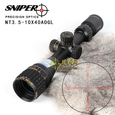 SNIPER狙击手 NT3.5-10X40AOGL高清抗震光学瞄准镜