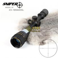 SNIPER狙击手 NT4.5-18X44AOGL高清抗震光学瞄准镜