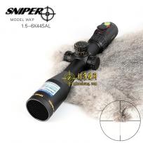 SNIPER狙击手wkp 1.5-6x44 SAL战术分化高清高抗震瞄准镜