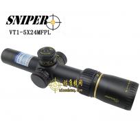 SNIPER狙击手VT 1-5x24MFPL短款高清高抗震光学瞄准镜