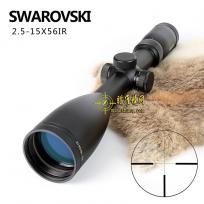 施华洛世奇SWAROVSKI 2.5-15X56IRZ3大物镜高清高端瞄准镜
