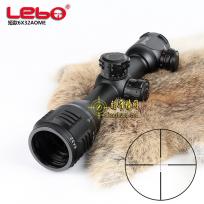 猎豹LEBO 6X32AOME短款密位点分化带灯高抗震瞄准镜