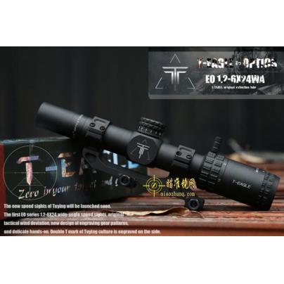 T-EAGLE突鹰EO1.2-6X24大视野速瞄高清十字准星瞄准镜