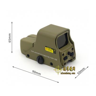 EOTECH551S沙漠沙色全息经典金属材质红点瞄准镜